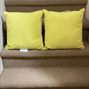 Throw pillows